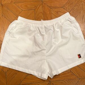 Nike White Athletic Men's Shorts